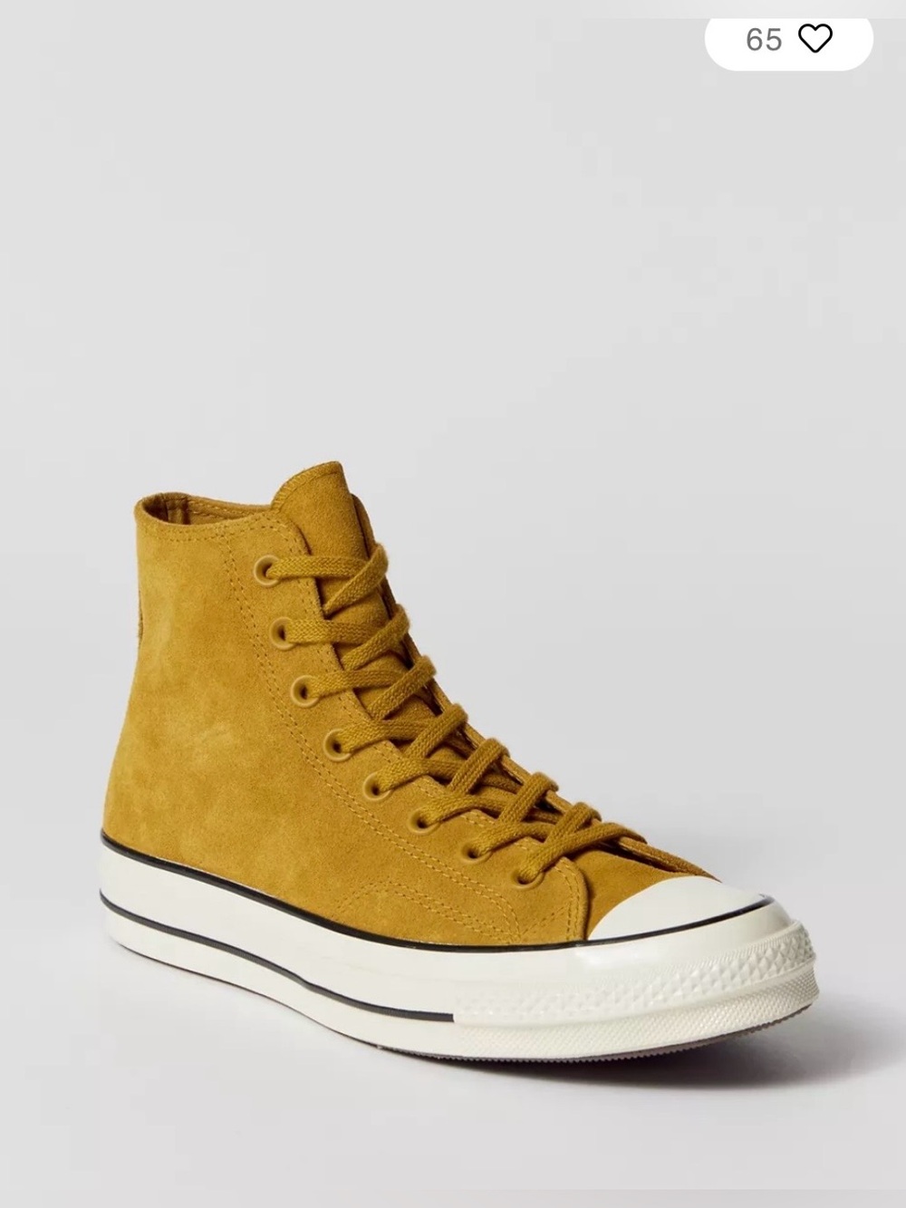 Converse Chuck 70 Suede high-tops "Hidden Trail" NWT Sz 3 1/2 Men's 5 1/2 Women' - Picture 7 of 10